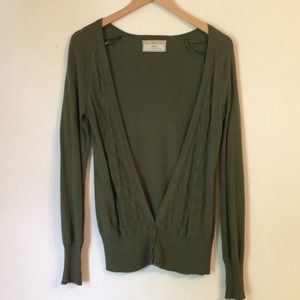 Green Cardigan